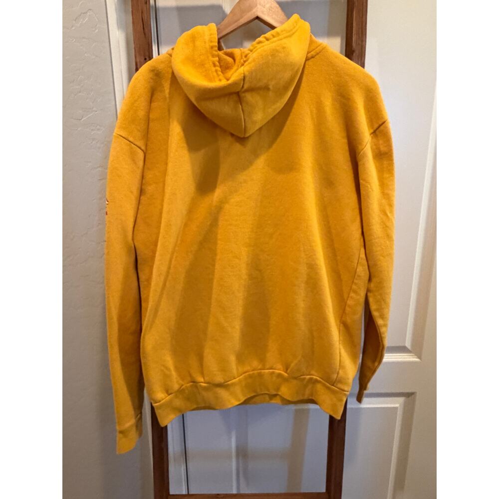 Sugar Daddy yellow graphic hoodie sweatshirt-size Large - Picture 4 of 4